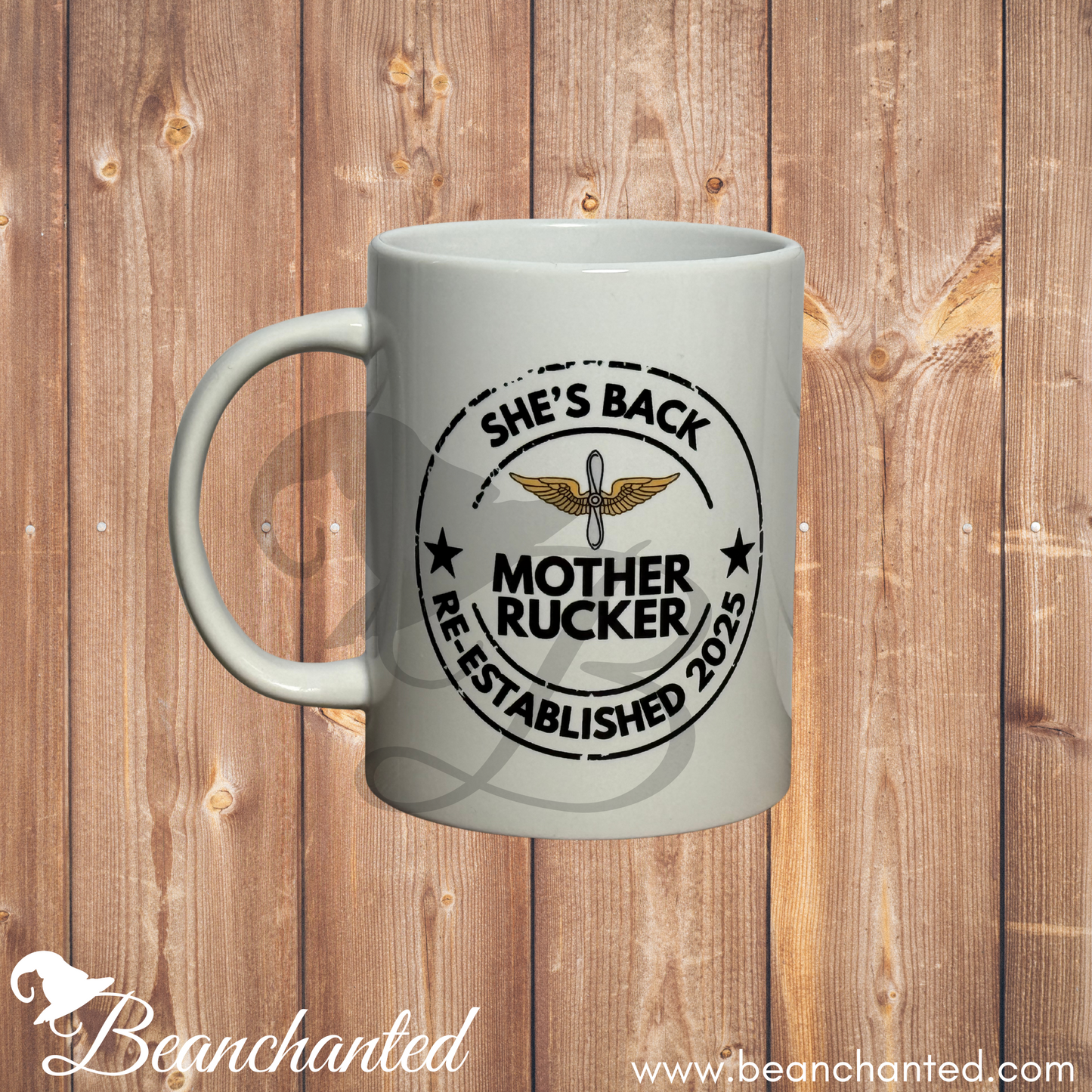 Mug "Mother Rucker is back!"