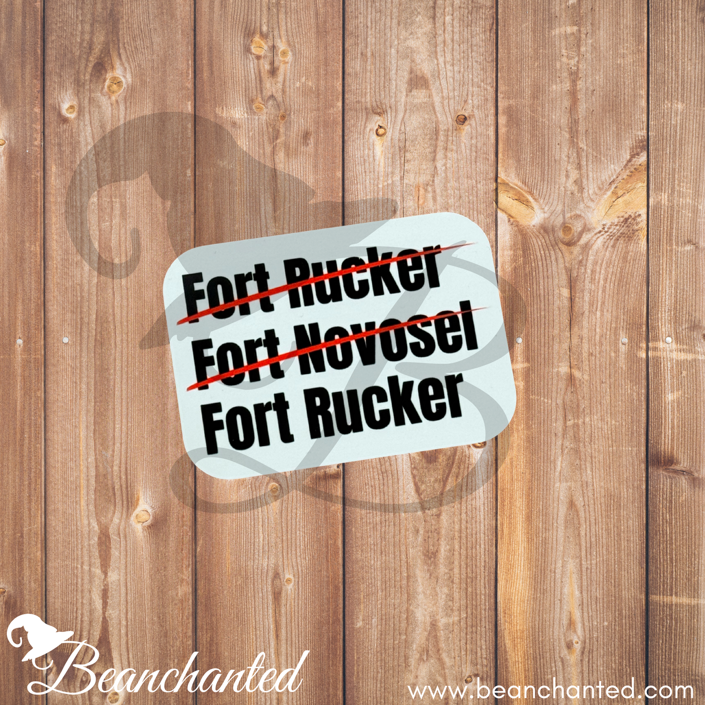 Fridge Magnet "RUCKER NOVOSEL RUCKER"