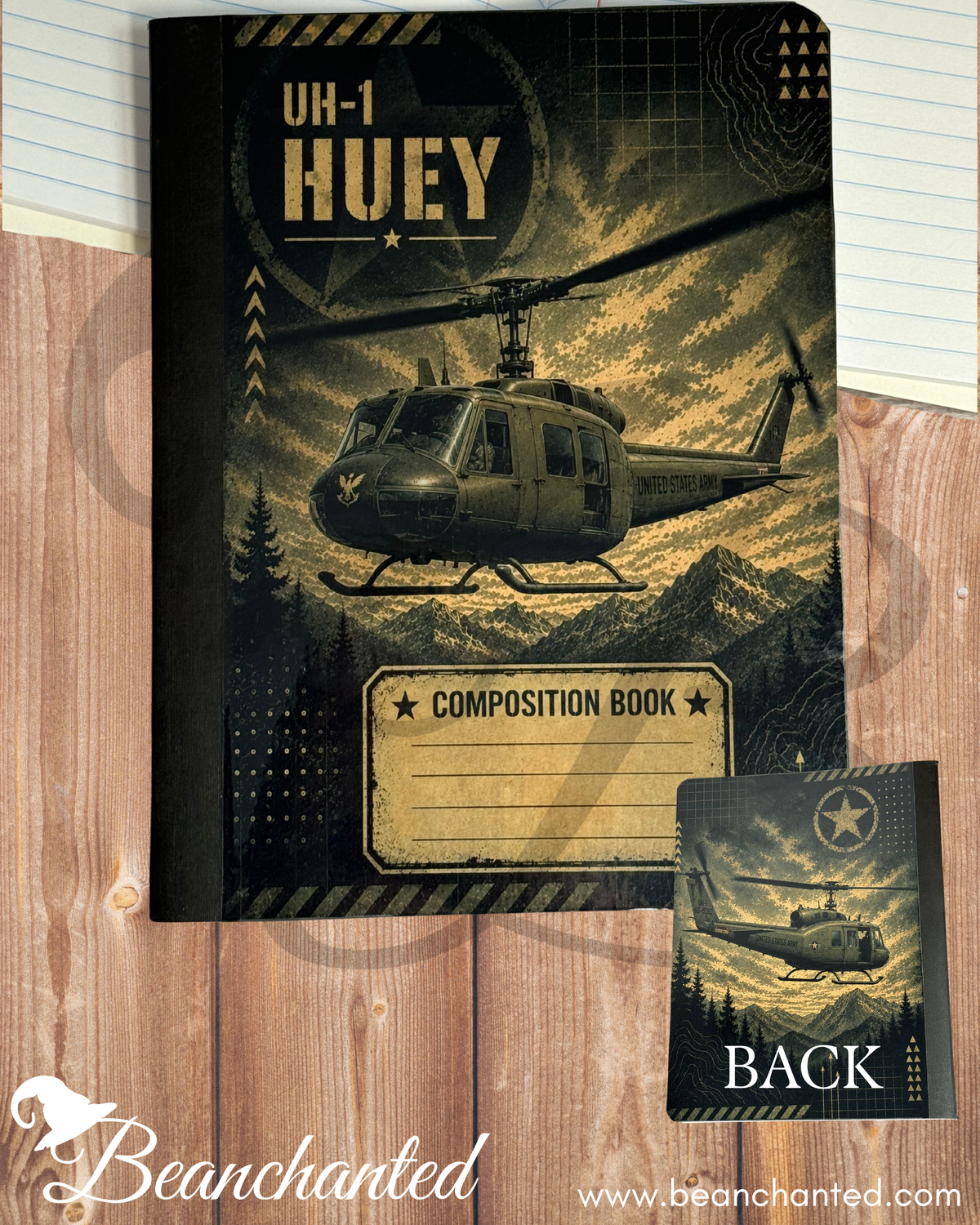 UH-1 HUEY Composition Book