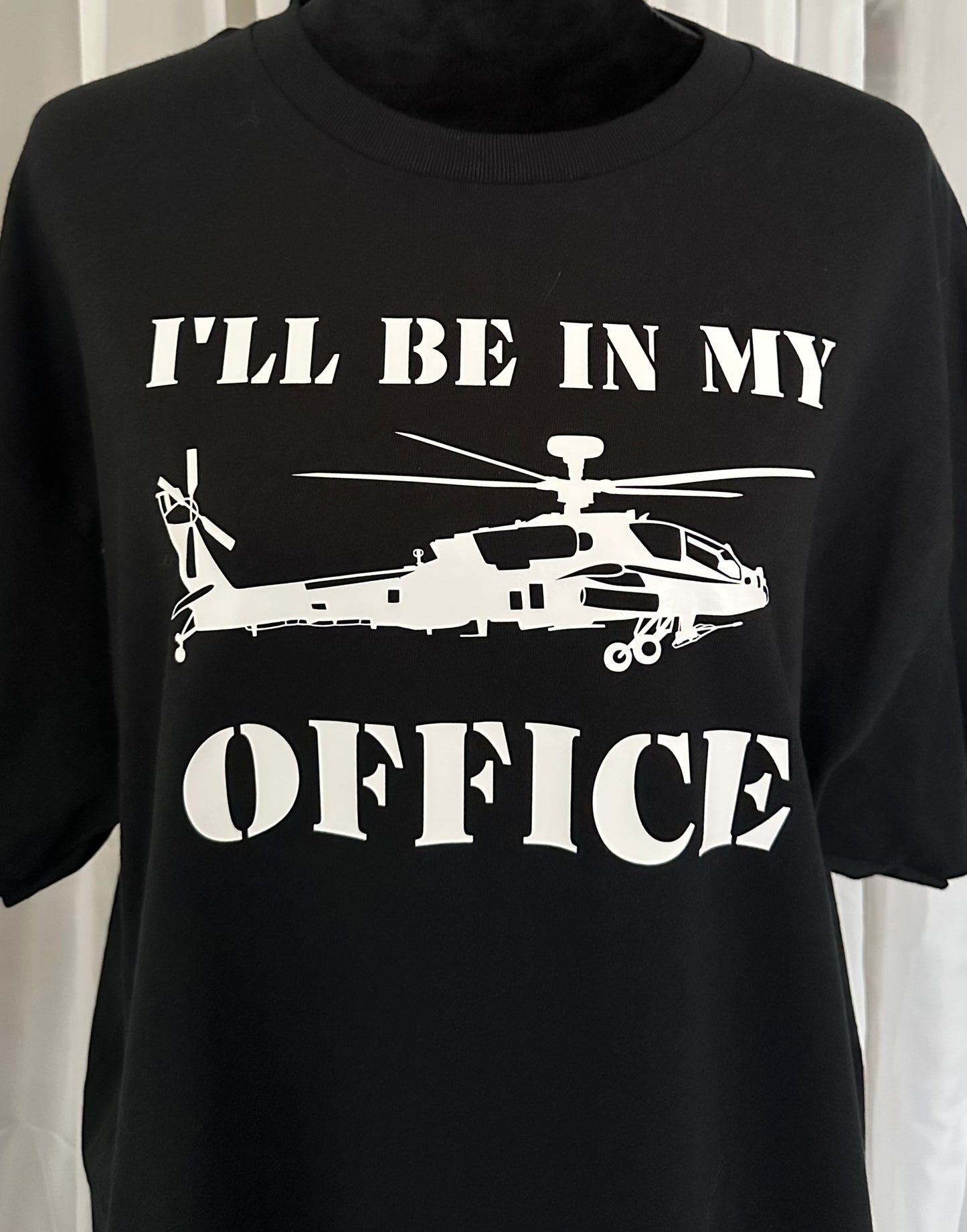 T-shirt "I'll be in my office" - Apache