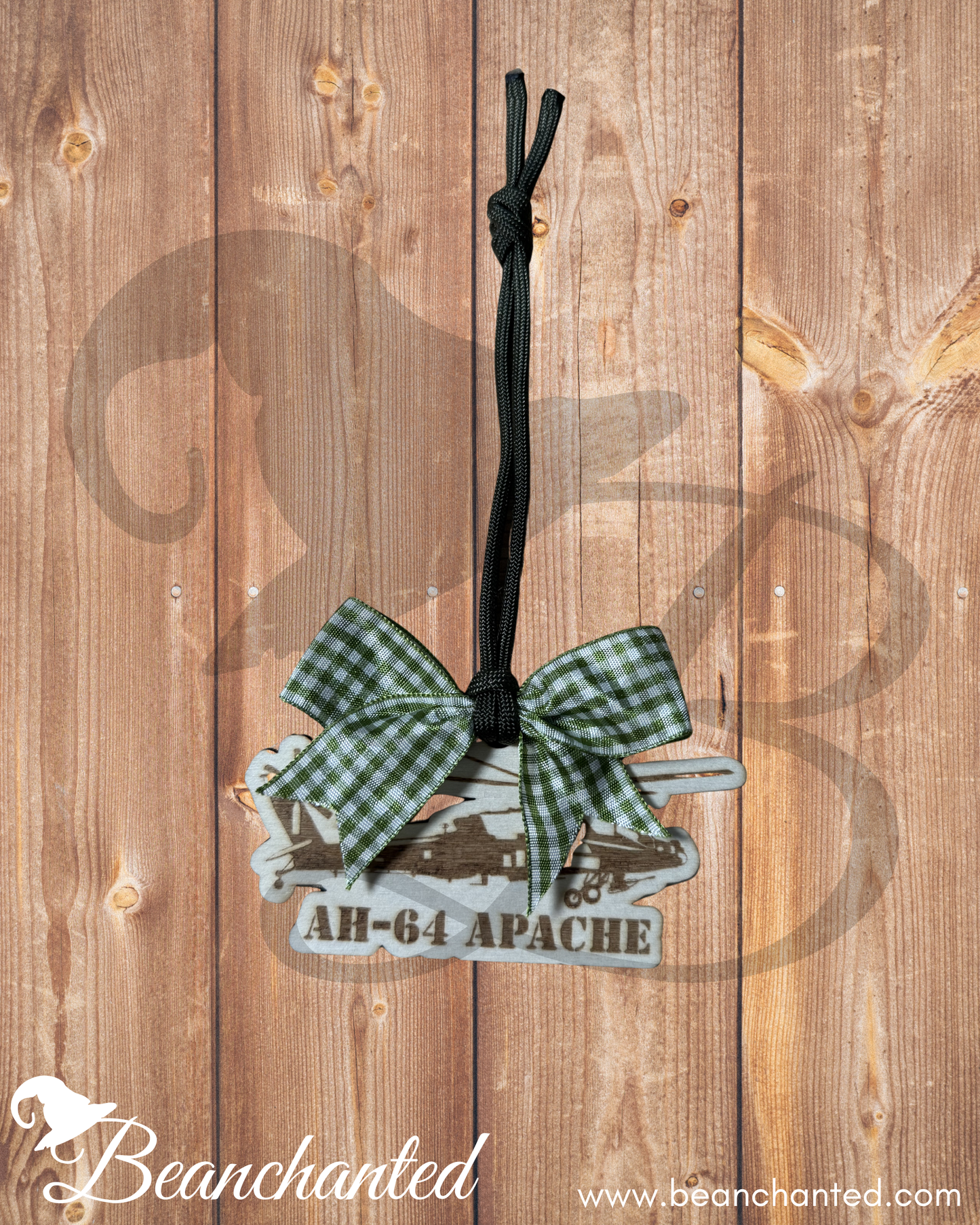 AH-64 Apache Helicopter - Christmas Ornament