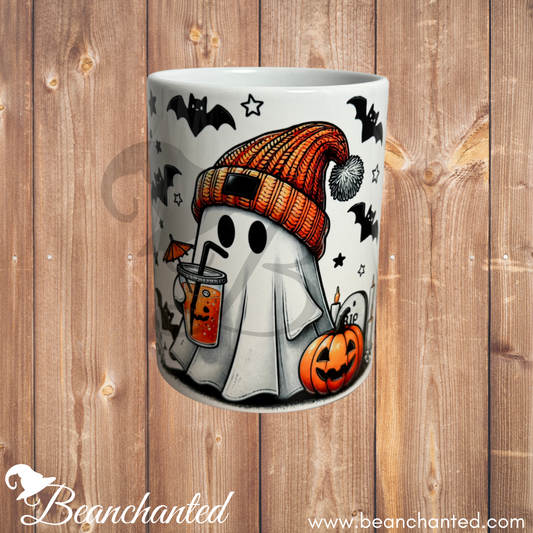 Halloween Mug "ICED COFFEE GHOST"