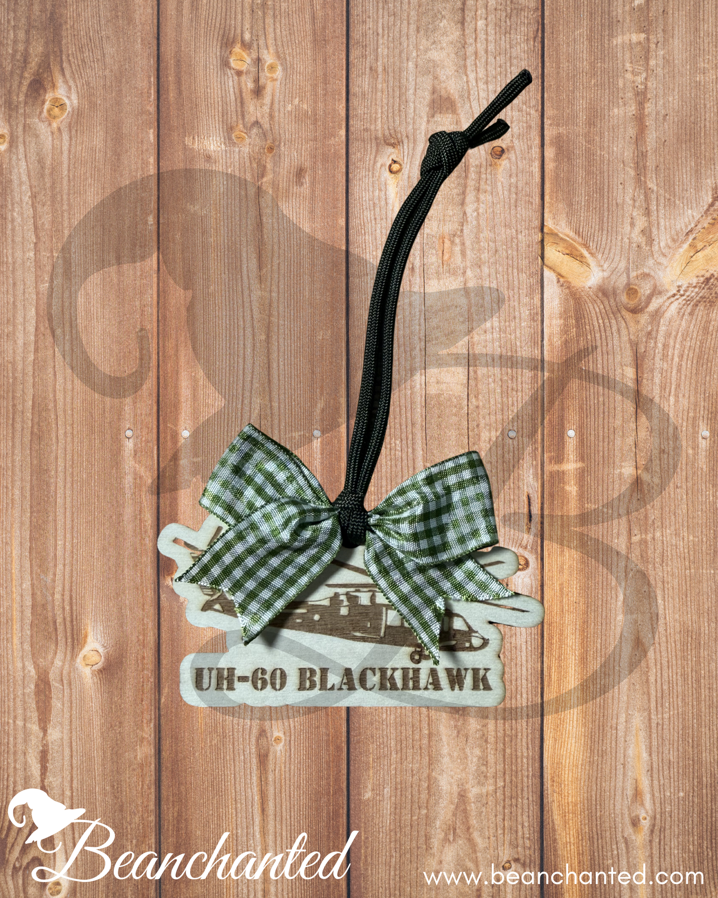 UH-60 Blackhawk Helicopter - Christmas Ornament