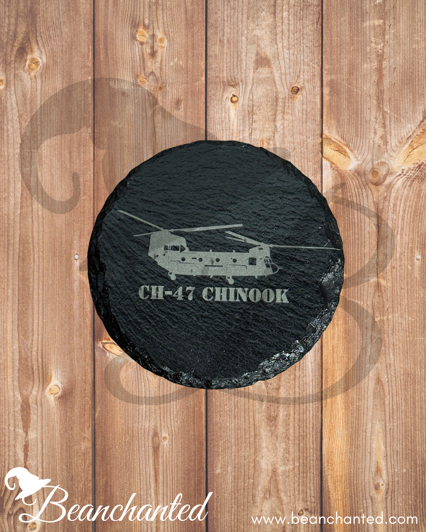 Slate Coaster CH-47 CHINOOK Helicopter