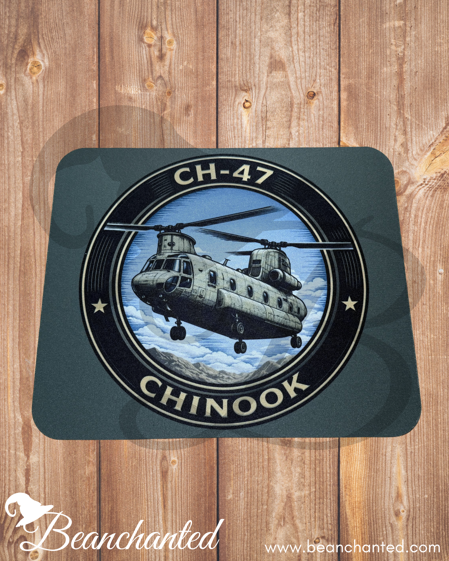 Mousepad CH-47 CHINOOK Helicopter - Army Aviation