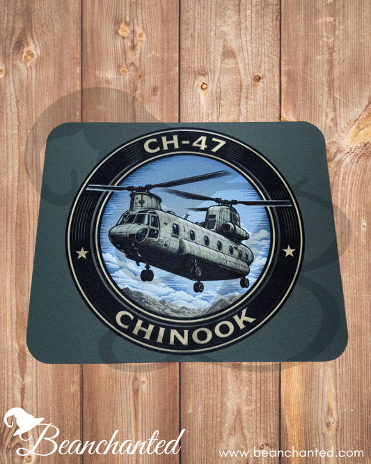 Mousepad CH-47 CHINOOK Helicopter - Army Aviation