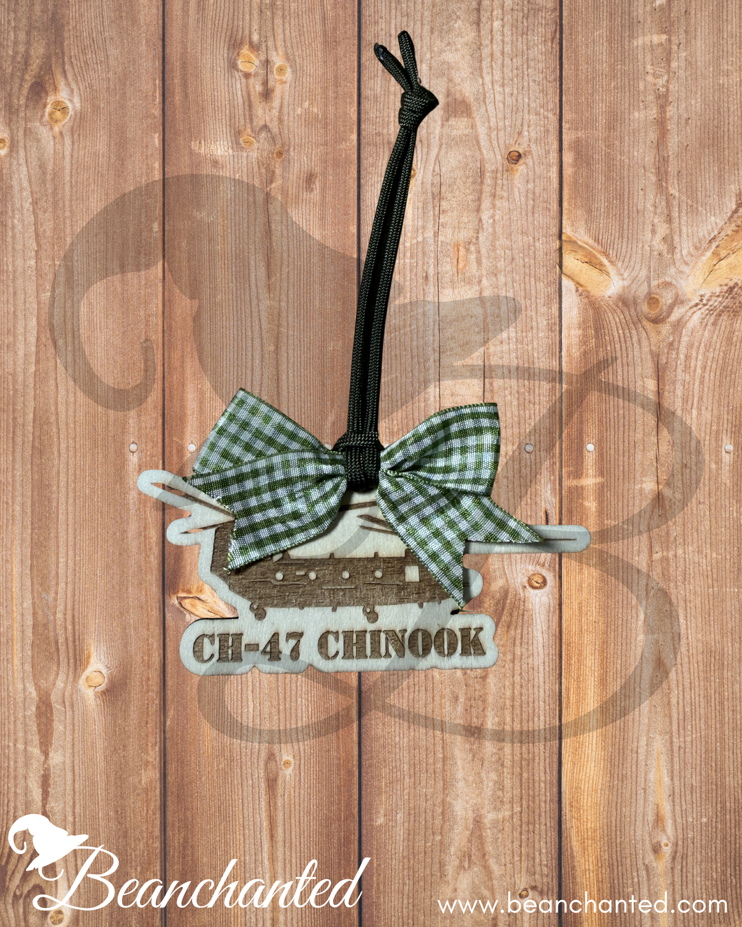 CH-47 Chinook Helicopter - Christmas Ornament