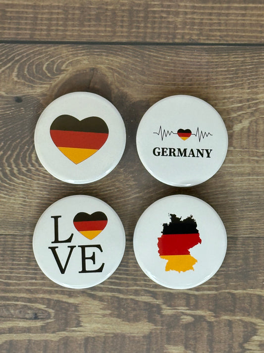 Button Pin Set "Germany"