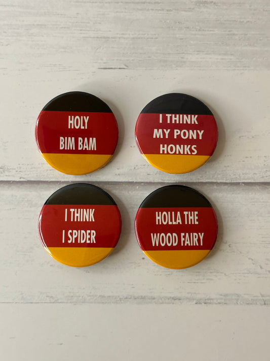 Button Pin Set "Holla it honks”