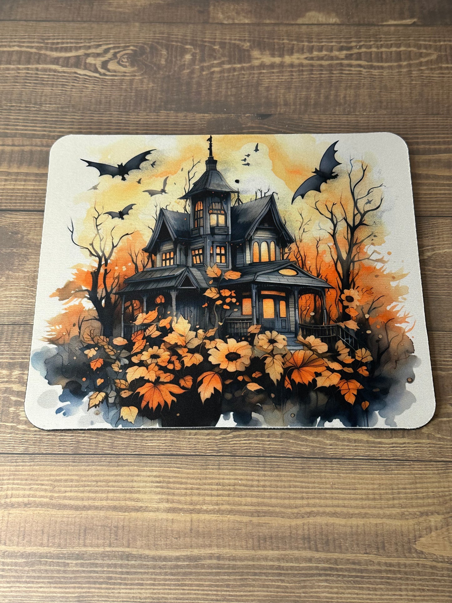 Halloween Mousepad "Haunted House"