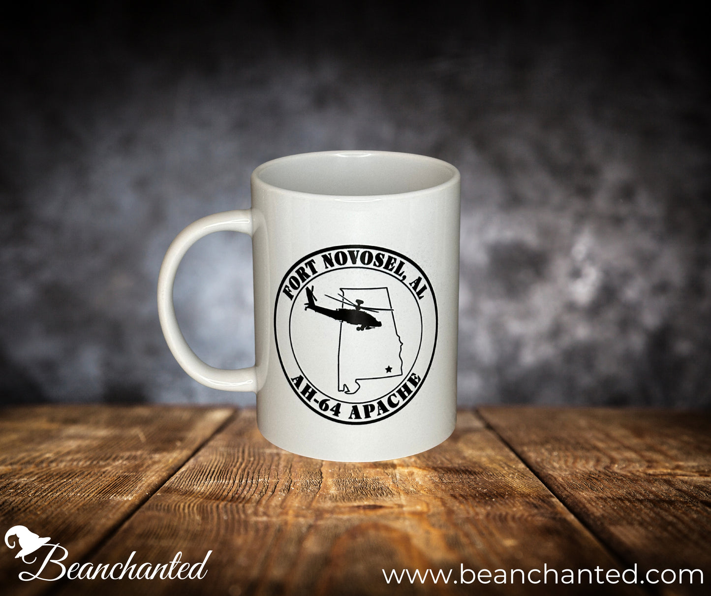 15oz Mug "Fort Novosel Apache"