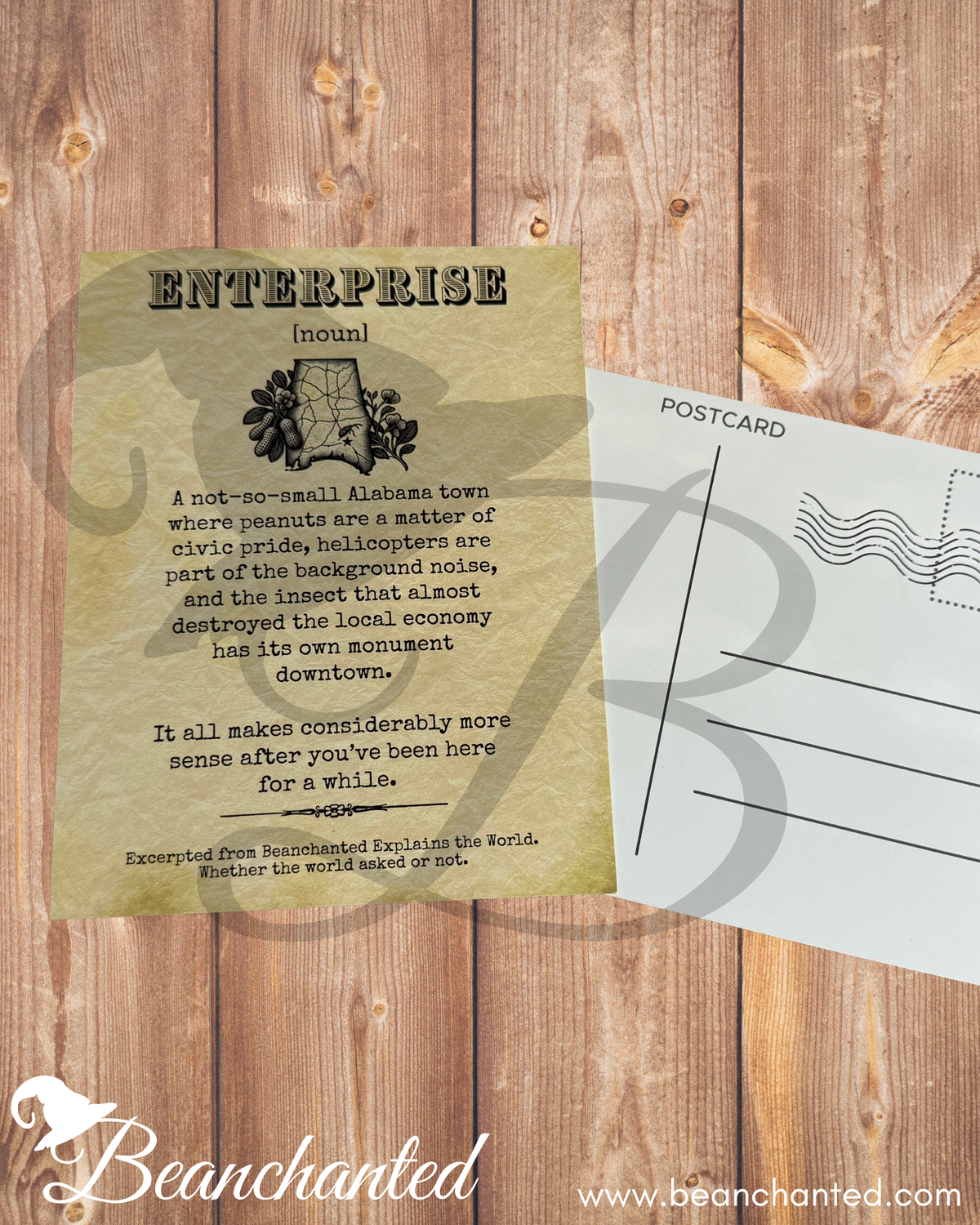 ENTERPRISE ALABAMA - Vintage Definition Postcard