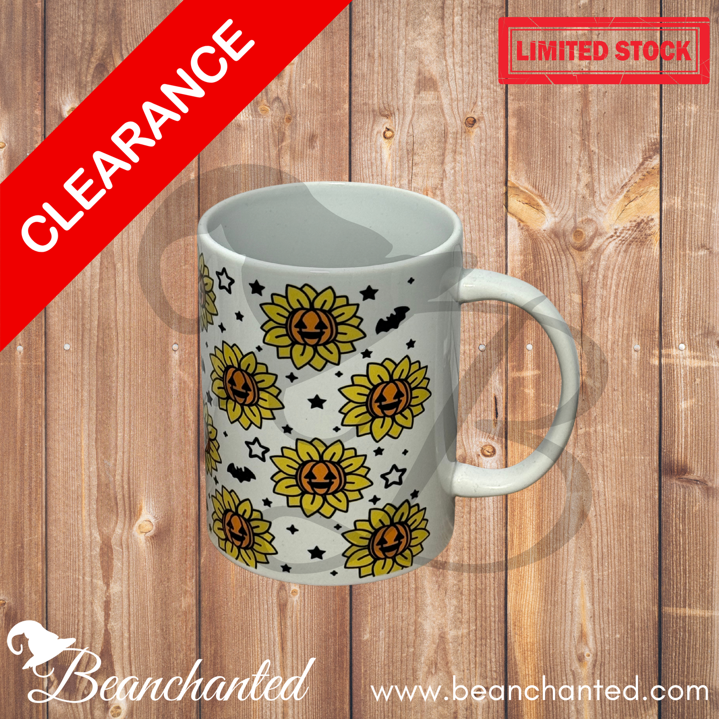 Halloween mug "Sunflower Pumpkin"