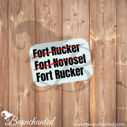 Fridge Magnet "RUCKER NOVOSEL RUCKER"